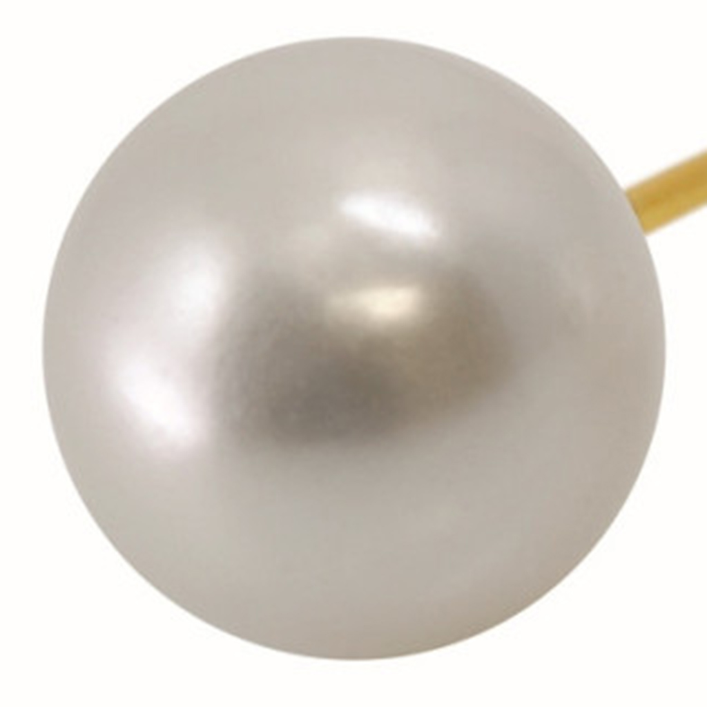 Caflon, Fashion Sense 24K Gold-Plated Pearl Stud Earrings, Premium gold-plated pearl earrings, 8mm