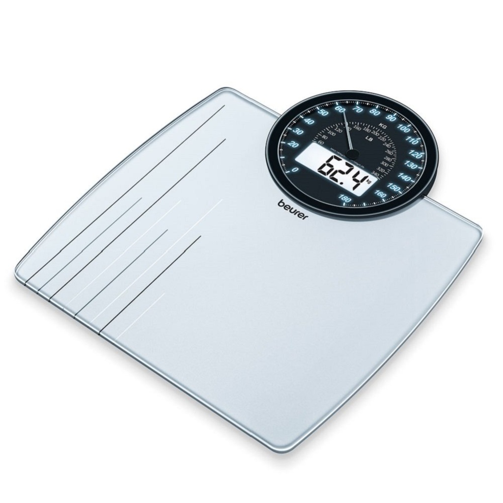 Beurer Gs 58 Glass Scale With Round Cockit