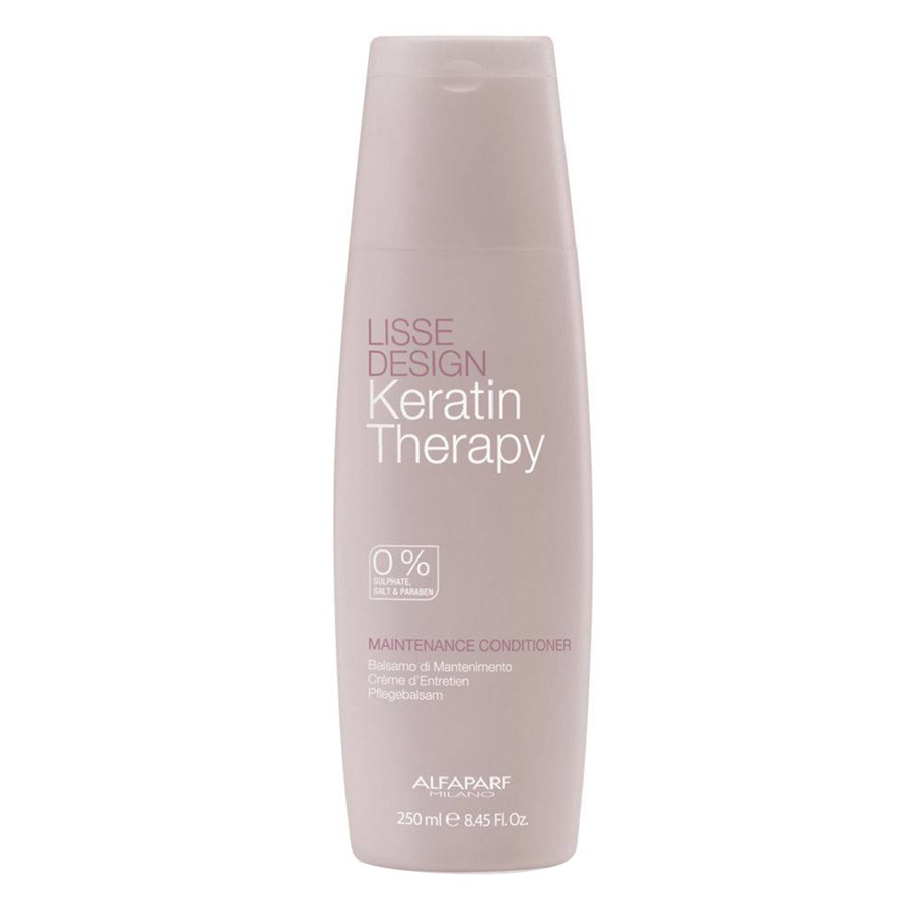 Alfaparf, Keratin Therapy Lisse Design Maintenance Conditioner, Conditioner for smooth and shiny hair, 250ml