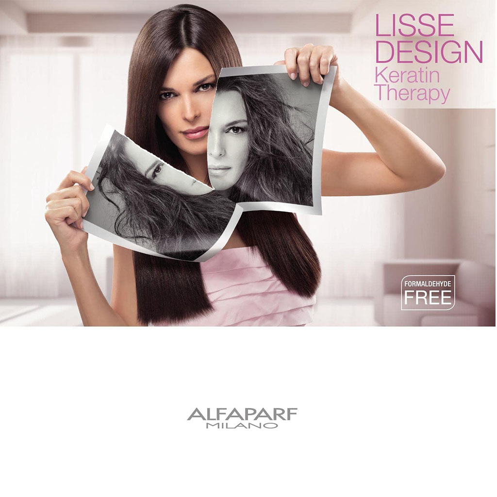 Alfaparf Keratin Therapy Lisse Design Express Hair Smoothing Kit for Smooth & Defined Hair