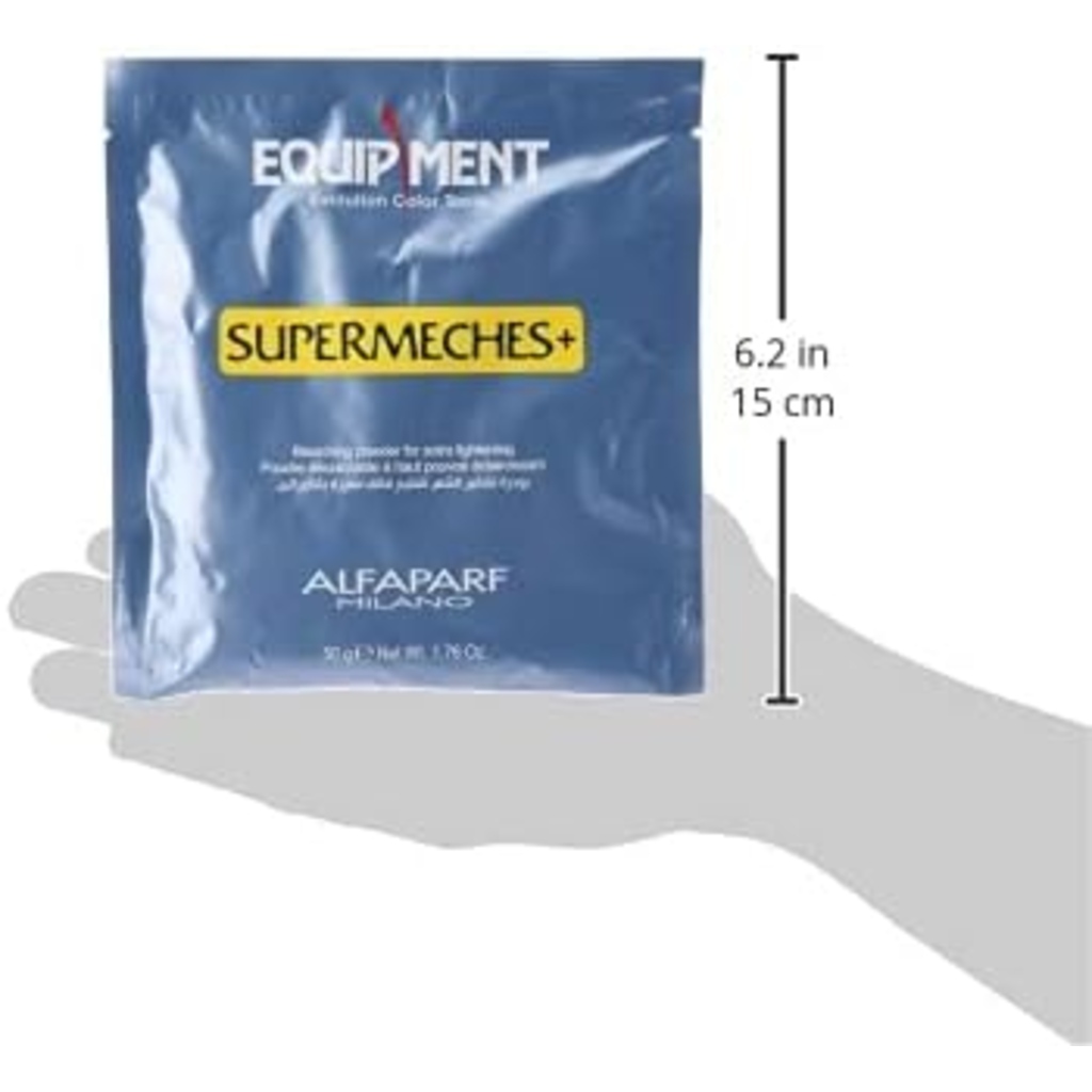 Equipment, Supermeches Hair Bleach, Professional hair bleaching powder, 12 pieces 50g each