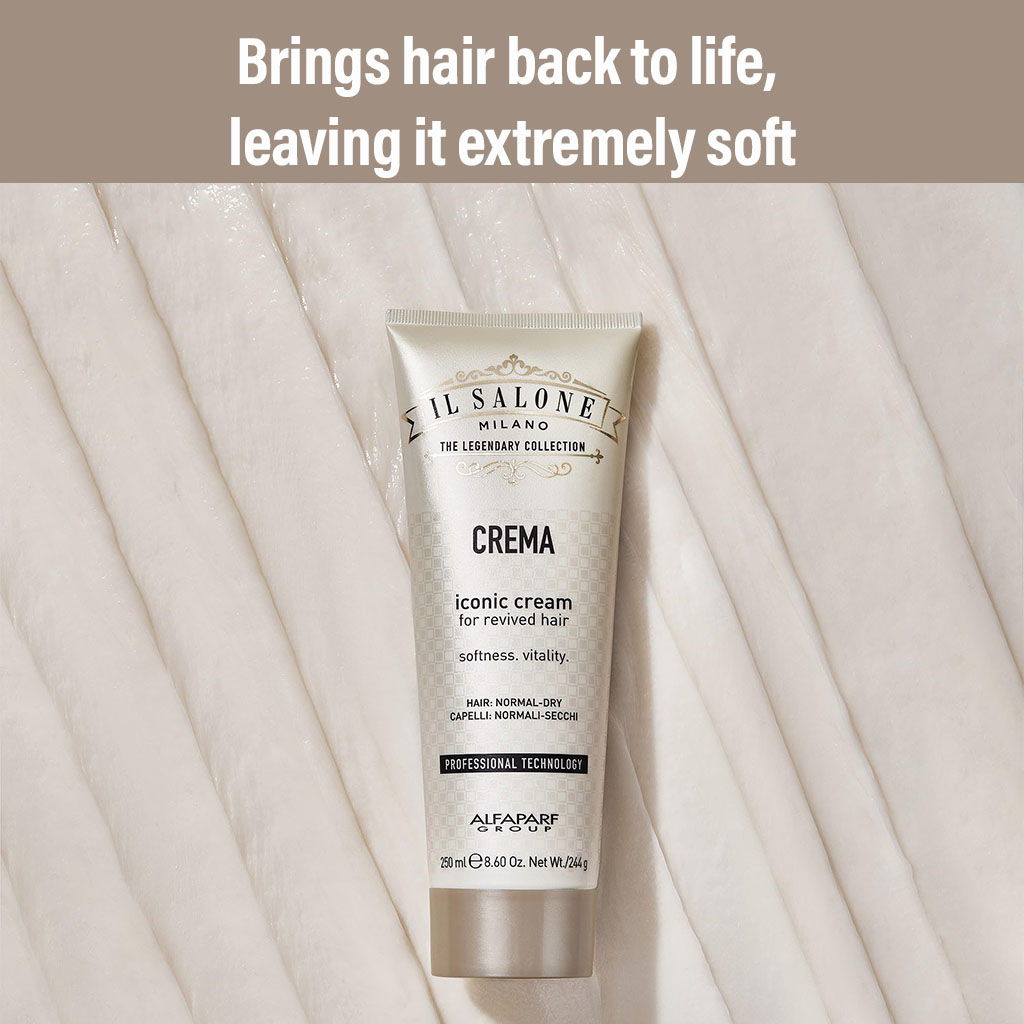 Alfaparf Il Salone Milano, Iconic Cream for Normal Dry Hair, Nourishing cream for normal to dry hair, 250 ml