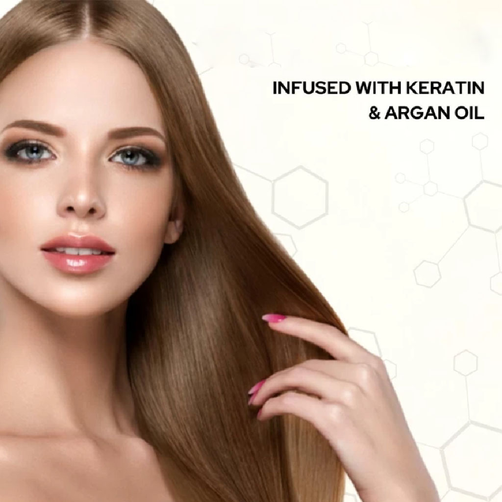 Il Salone, Protein Straightening Kit with Argan Oil, Hair smoothing treatment with nourishing argan oil