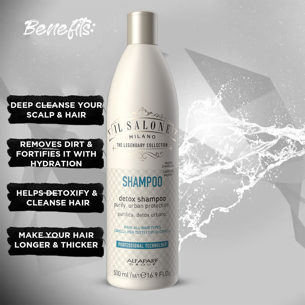 Il Salone Detox Shampoo for All Hair Types 500 ml