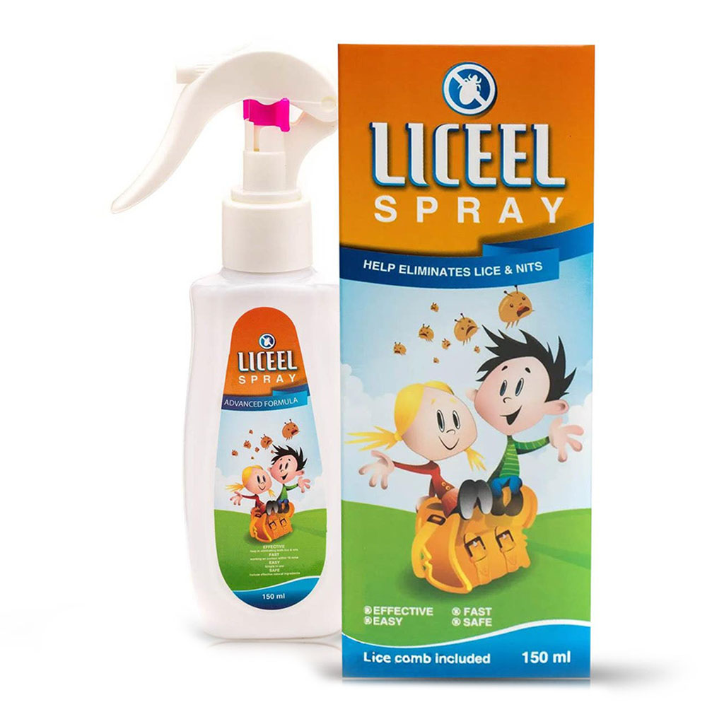 Liceel, Anti-Lice Spray, Effective lice treatment spray, 120ml