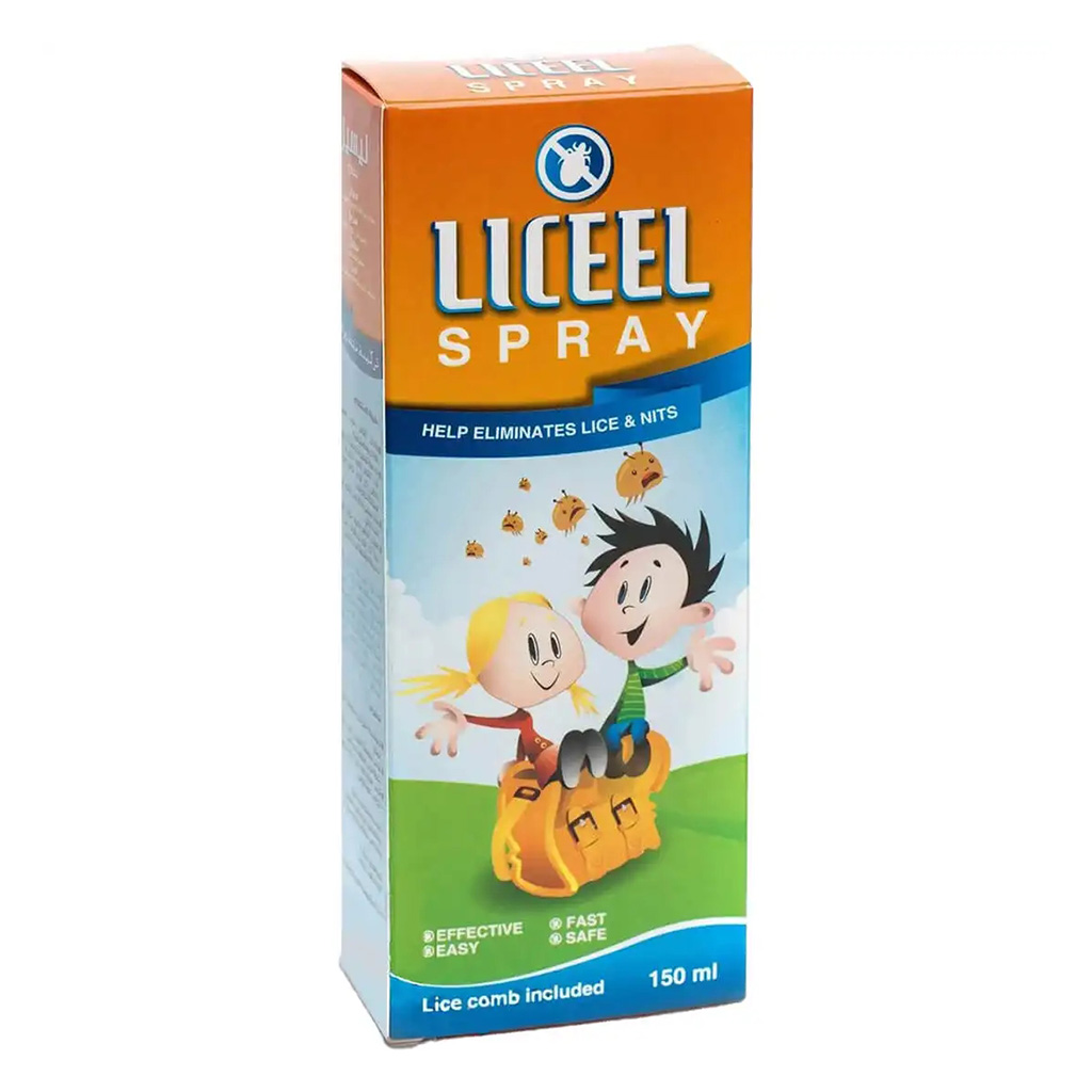 Liceel, Anti-Lice Spray, Effective lice treatment spray, 120ml