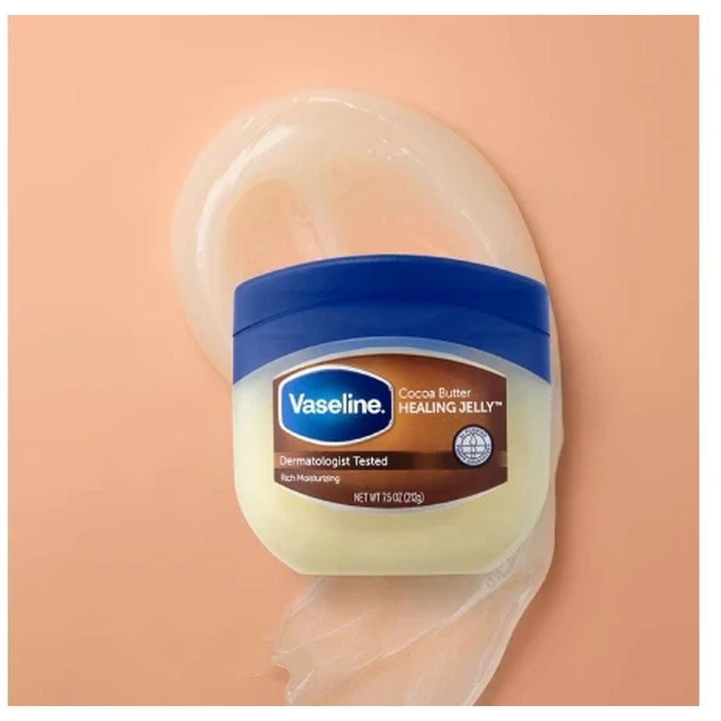 Vaseline, Cocoa Butter Moisturizing Jelly, Deeply nourishing jelly for dry skin, 250 ml