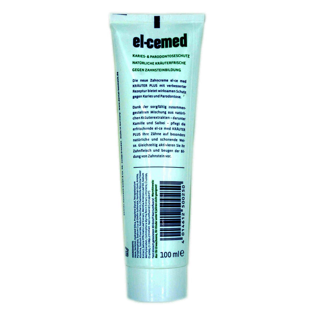 El-Cemed Krauter Plus Toothpaste for Gums 100ml