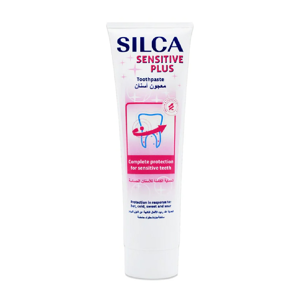 Silca, Sensitive Plus Toothpaste, Gentle Oral Care, 100 Milliliters