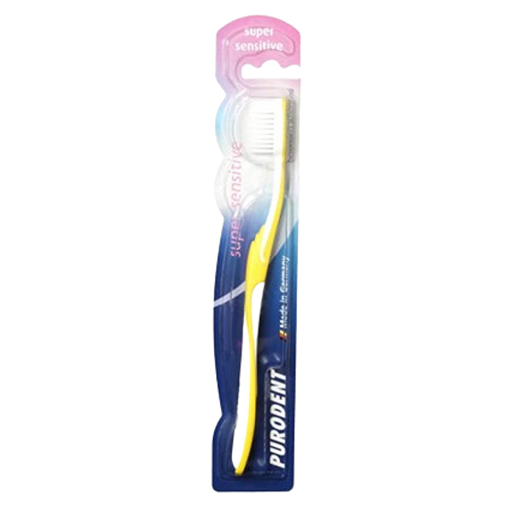 Purodent, Super Sensitive Toothbrush 208/30, Toothbrush for sensitive teeth with extra soft bristles