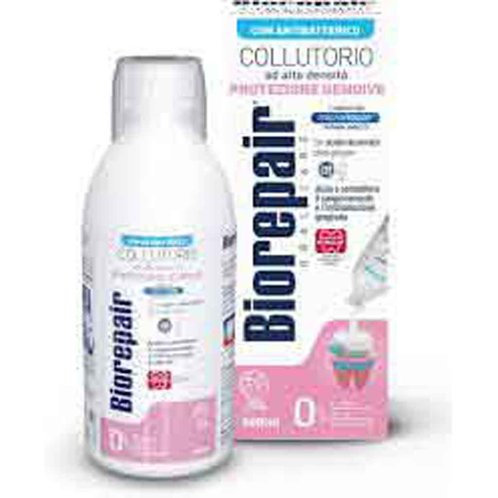 Biorepair, Mouthwash Gum Protection, Protective mouthwash for healthy gums and fresh breath, 500ml