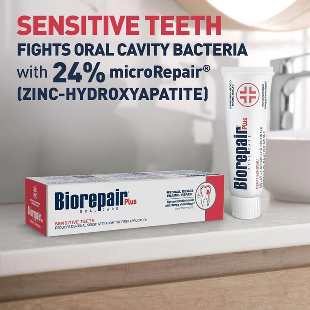 Biorepair, Toothpaste, Enamel-repair toothpaste, 75 ml