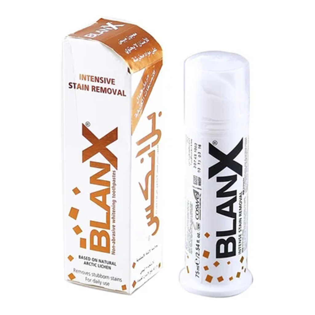 BlanX Intensive Stain Removal Toothpaste with ActiluX® Technology – 75 ml