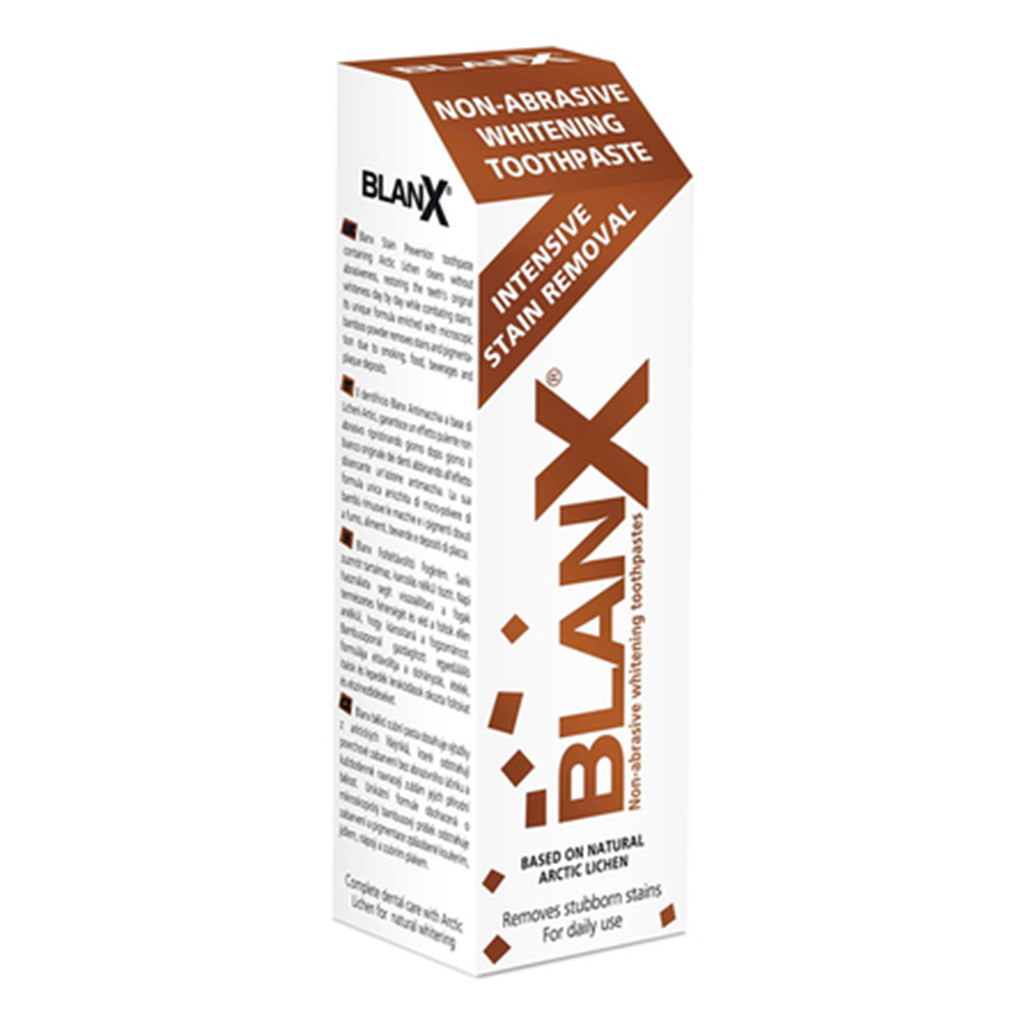 BlanX Intensive Stain Removal Toothpaste with ActiluX® Technology – 75 ml