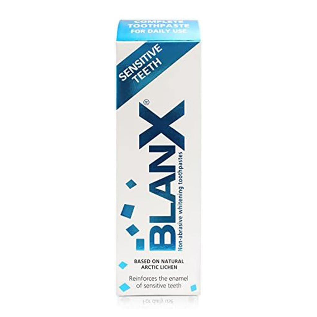 BlanX, Whitening toothpaste for sensitive teeth, Gentle whitening toothpaste for sensitive teeth, 75 ml