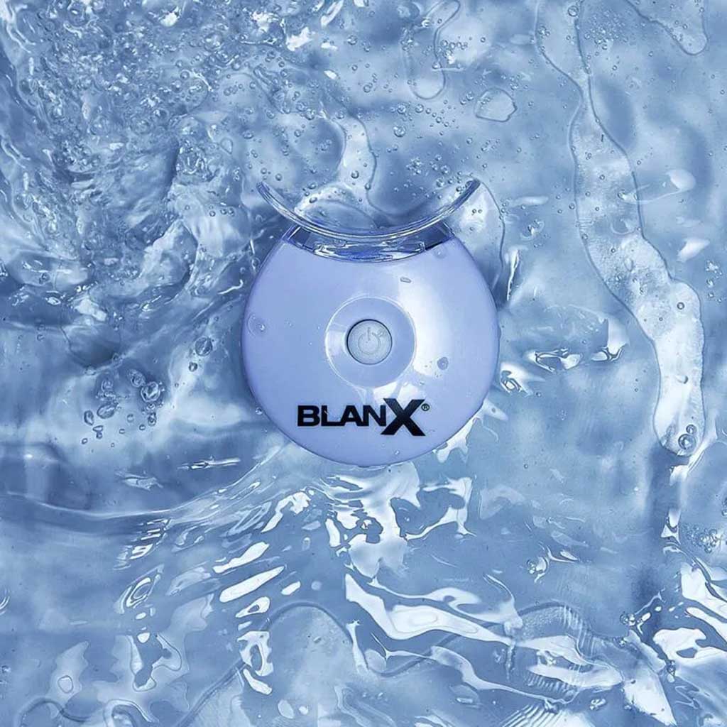 BlanX, White Shock Treatment Set with Toothpaste and LED Accelerator, Whitening toothpaste and LED light for enhanced whitening, 50 ml