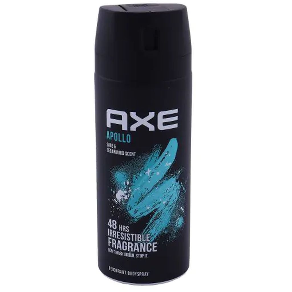 Axe, Apollo Deodorant Body Spray, Long-lasting deodorant body spray with fresh scent, 150ml