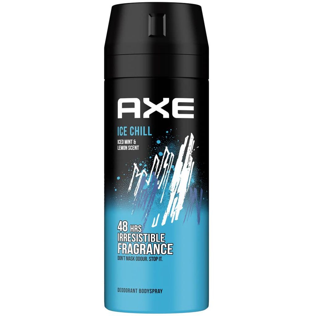 Axe, Deo Aero Ice Chill Deodorant Body Spray, Cooling fresh scent deodorant spray, 150ml