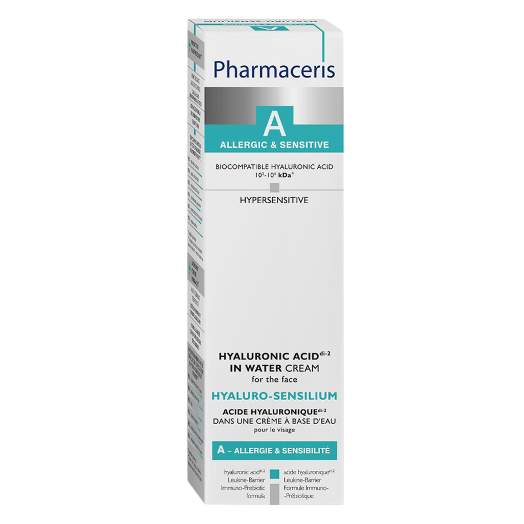 Pharmaceris, Hyaluro-Sensilium Hyaluronic Acid Water Cream, Hydrating face cream with hyaluronic acid
