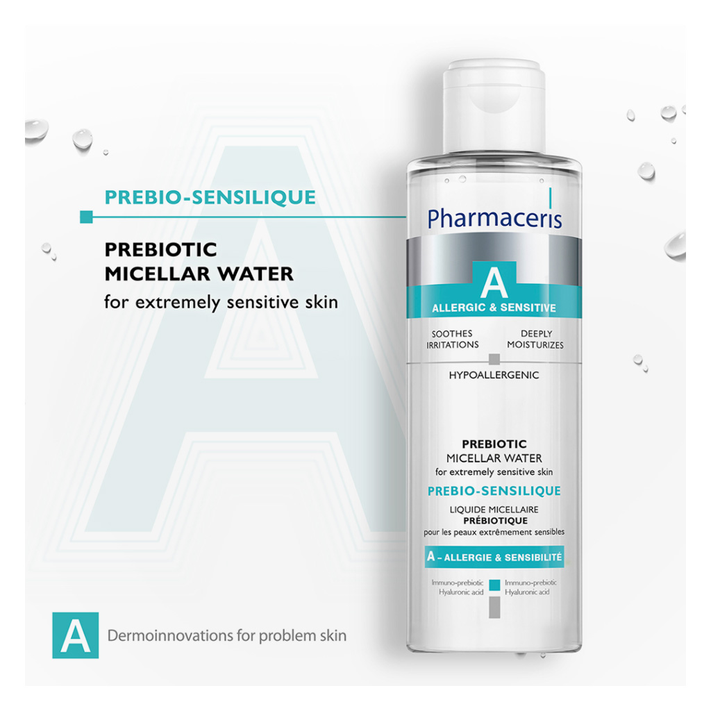 Pharmaceries, Prebio-Sensilique Micellar Solution, Gentle cleansing for extremely sensitive skin, 200 ml