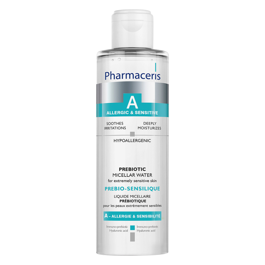 Pharmaceries, Prebio-Sensilique Micellar Solution, Gentle cleansing for extremely sensitive skin, 200 ml