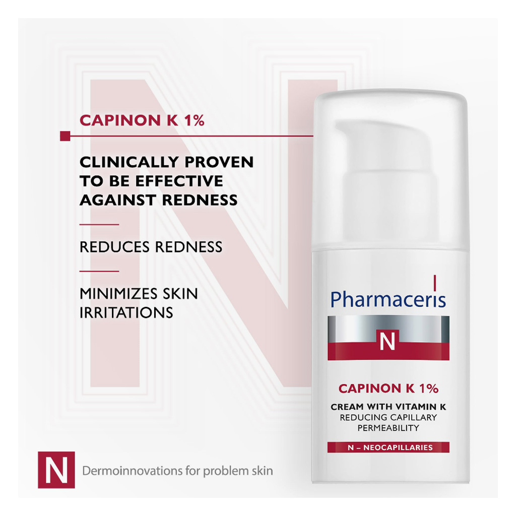 Pharmaceris N Capinon K 1% Vitamin K Cream 30ml