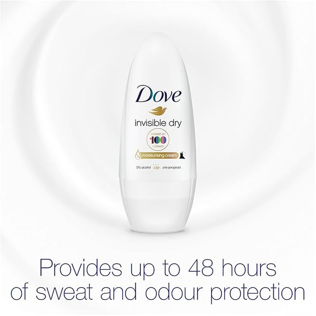 Dove Invisible Dry Antiperspirant Cream, 50ml