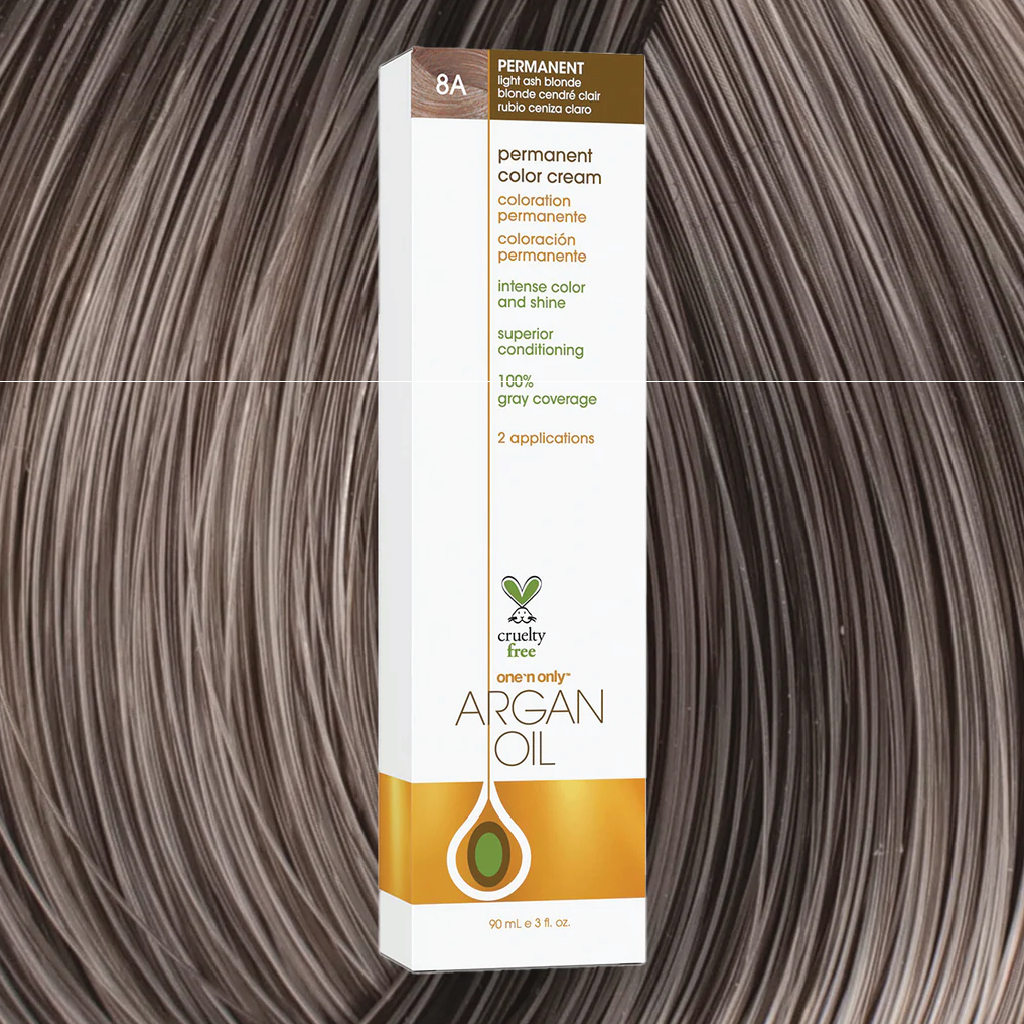 Argan Oil Hair Colours Kit / Light Ash Blond 81 – ml 75