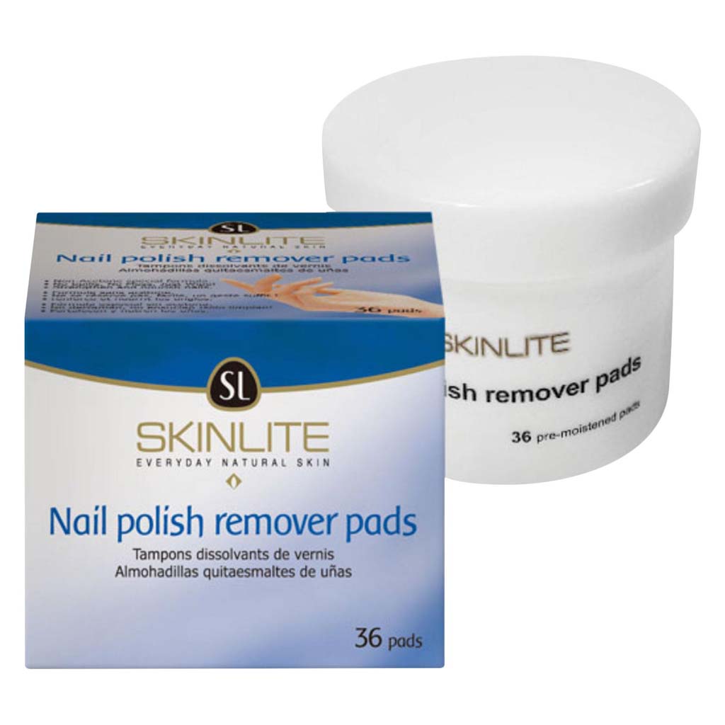 Skinlite, Nail Polish Removal Pads, Convenient nail polish remover pads