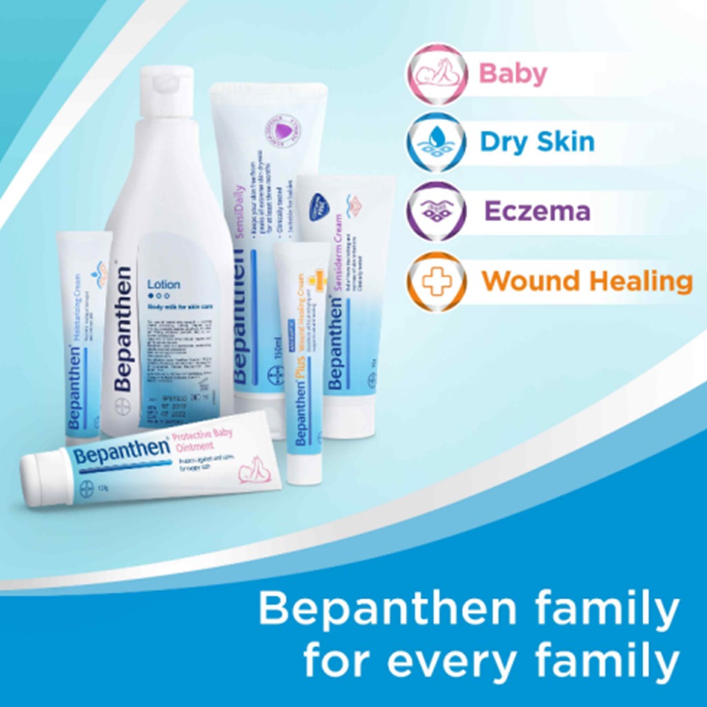 Bepanthen SensiDaily Moisturizing Cream For Eczema-Prone & Dry Skin 150ml