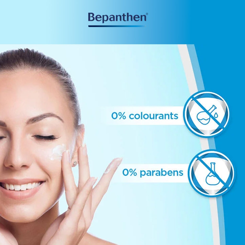 Bepanthen, Skin Moisturizer Cream, Soothing cream for dry and sensitive skin, 30 g