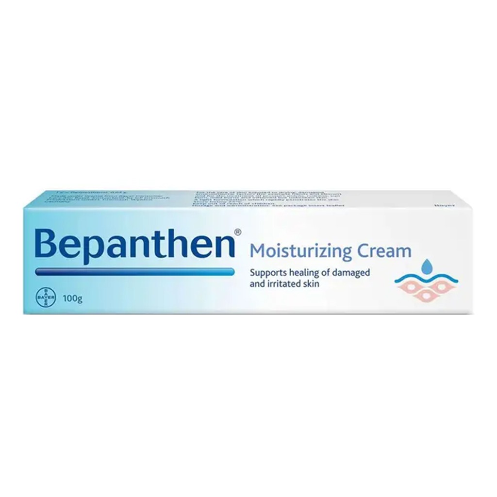 Bepanthen, Skin Moisturizer Cream, Soothing cream for dry and sensitive skin, 100 g
