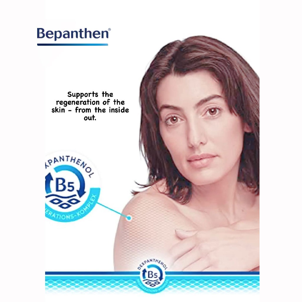 Bepanthen Derma, Replenishing Daily Moisturizing Body Lotion, Nourishing lotion for dry and sensitive skin, 400 ml