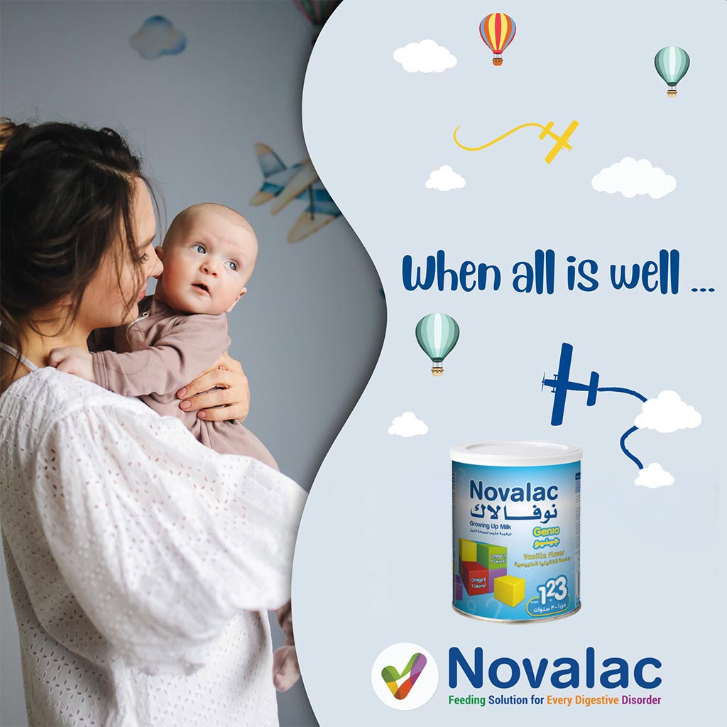 Novalac, Genio Growing-Up Milk Formula, Nutritional milk formula for toddlers, 400g