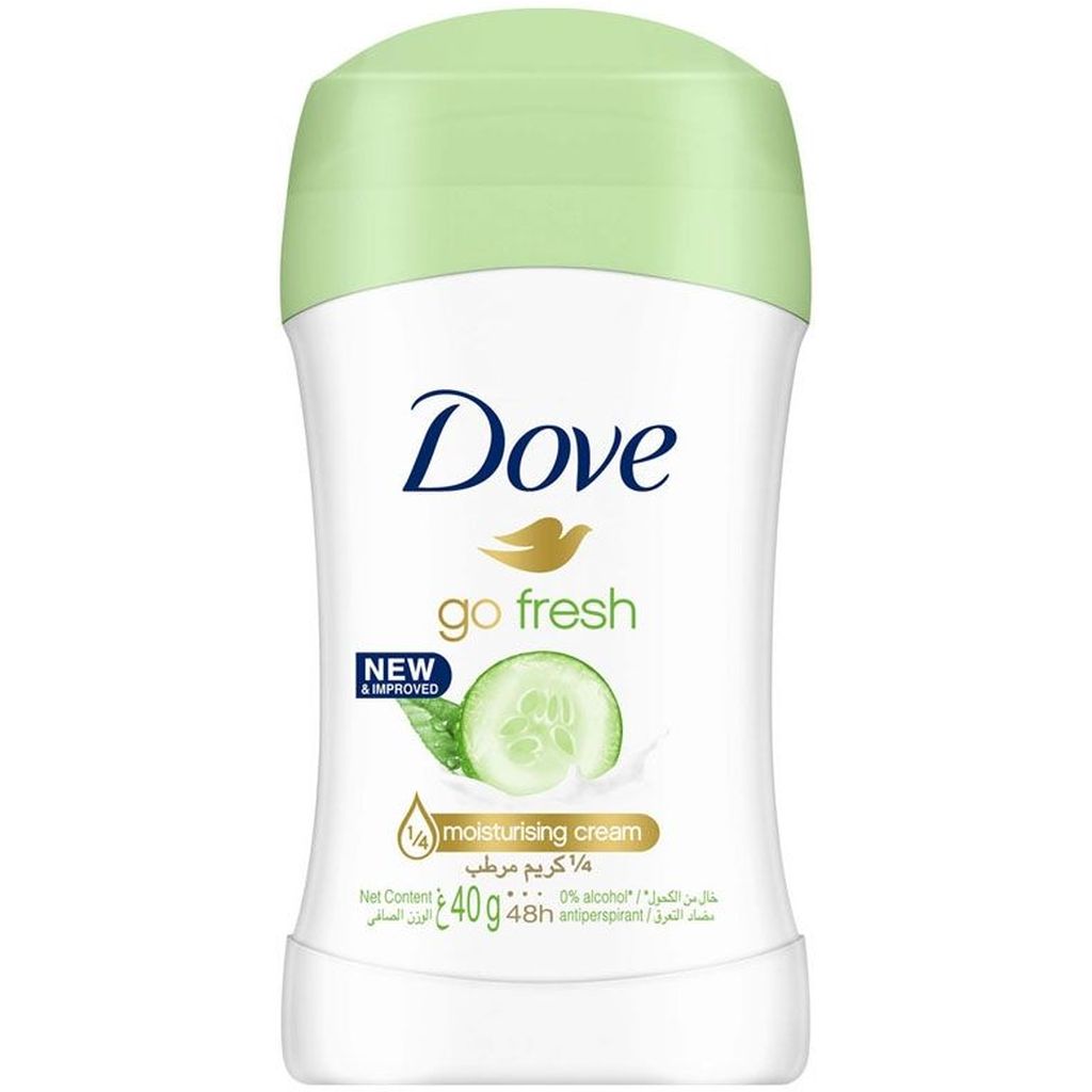 Dove, St Go Fresh Cucumber Antiperspirant, Refreshing deodorant with cucumber scent, 40g