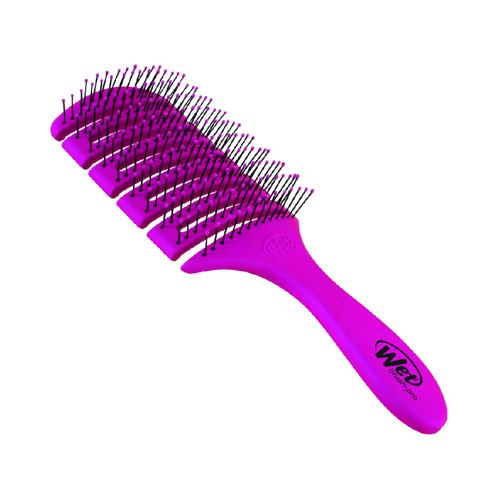 Wet Brush, Pro Flex Dry Paddle Pink, Flexible paddle brush for quick hair drying