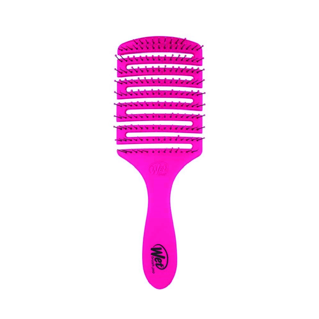 Wet Brush, Pro Flex Dry Paddle Pink, Flexible paddle brush for quick hair drying