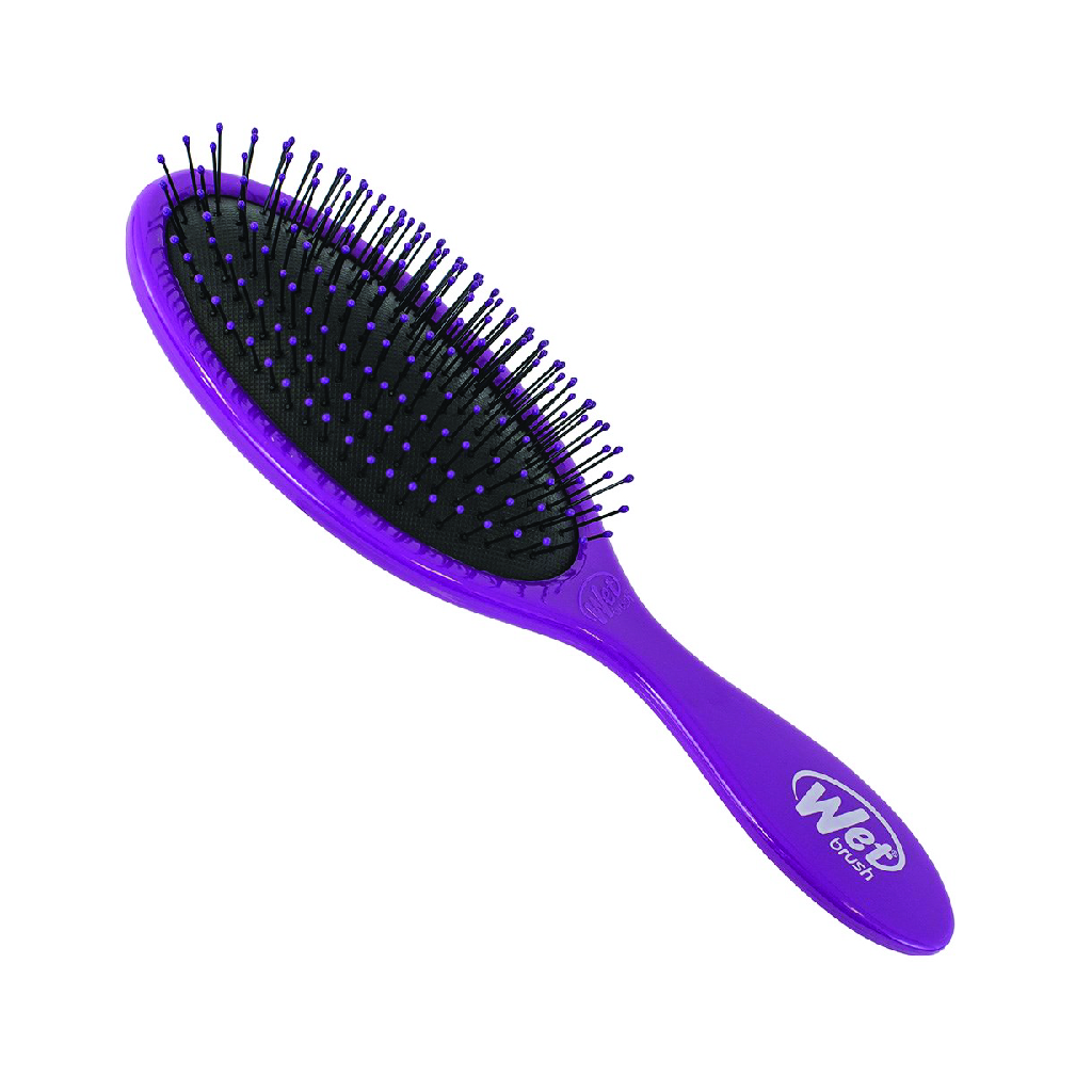 Wet Brush, Original Detangler Hair Brush, Gentle detangling brush for all hair types, Purple