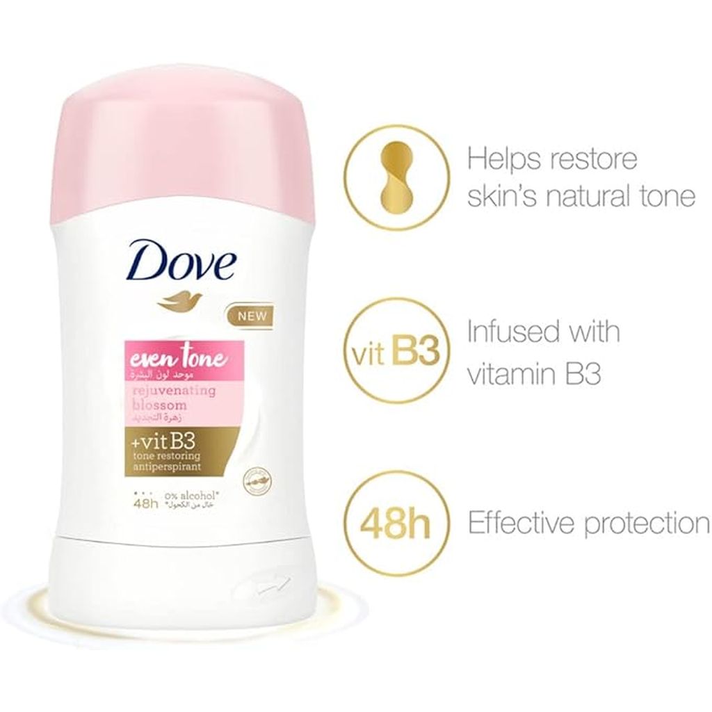 Dove St Wmn Even Tone Rejuve Cl1 12X40 G