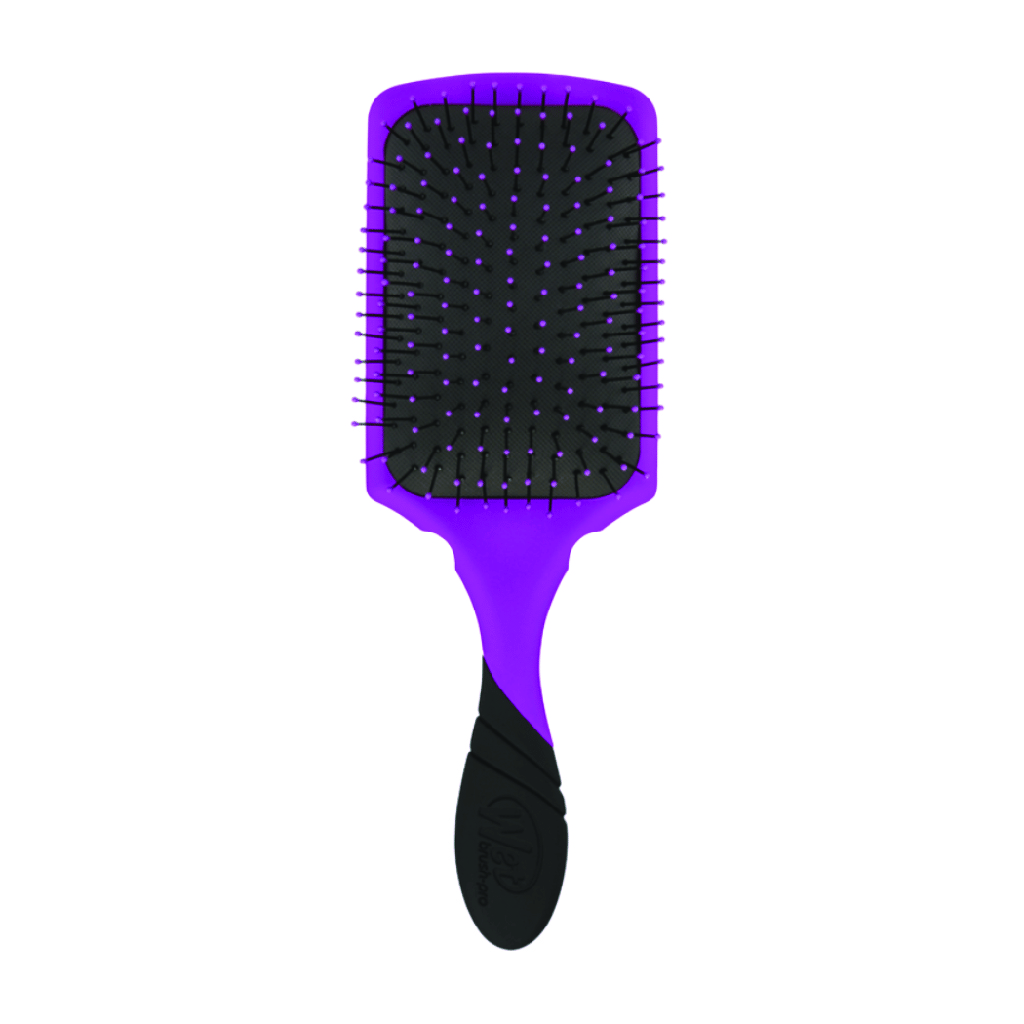Wet Brush, Pro Paddle Detangler Hair Brush, Professional paddle brush for easy detangling, Purple