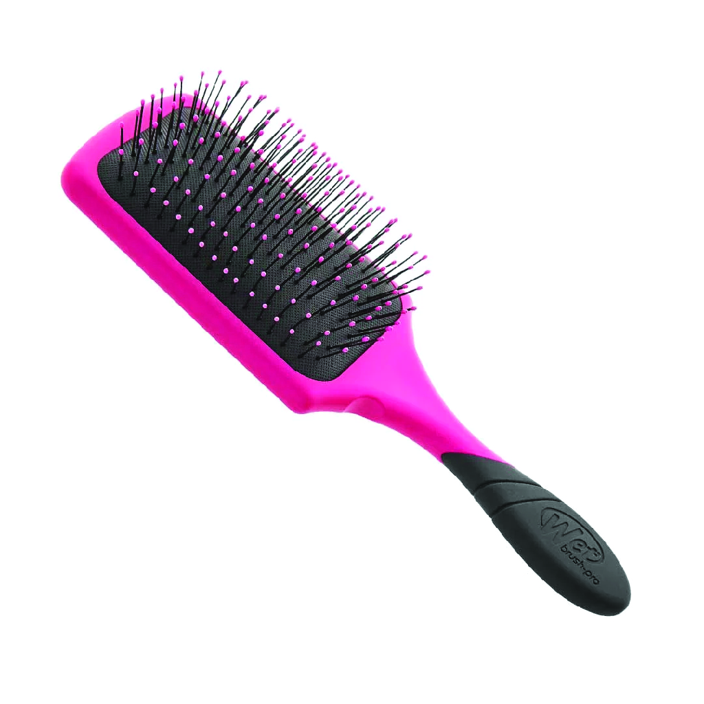Wet Brush, Pro Paddle Detangler Hair Brush, Professional paddle brush for easy detangling, Pink