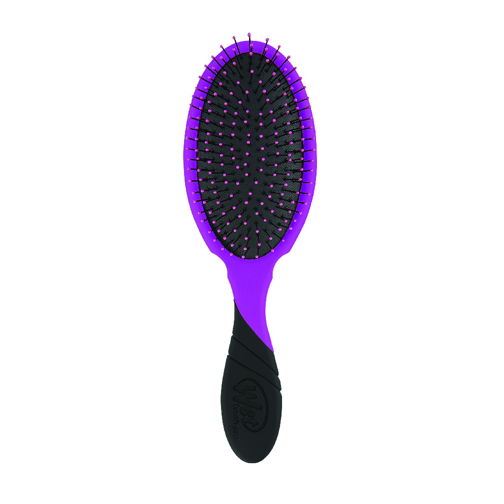 Wet Brush, Pro Detangler Purple, Professional-grade detangling hairbrush for all hair types