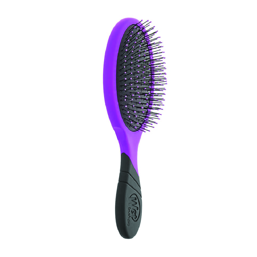 Wet Brush, Pro Detangler Purple, Professional-grade detangling hairbrush for all hair types