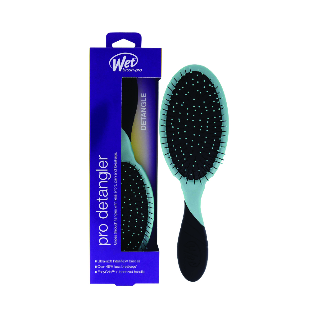 Wet Brush, Pro Detangler Hair Brush, Professional detangling brush for smooth hair, Purist Blue