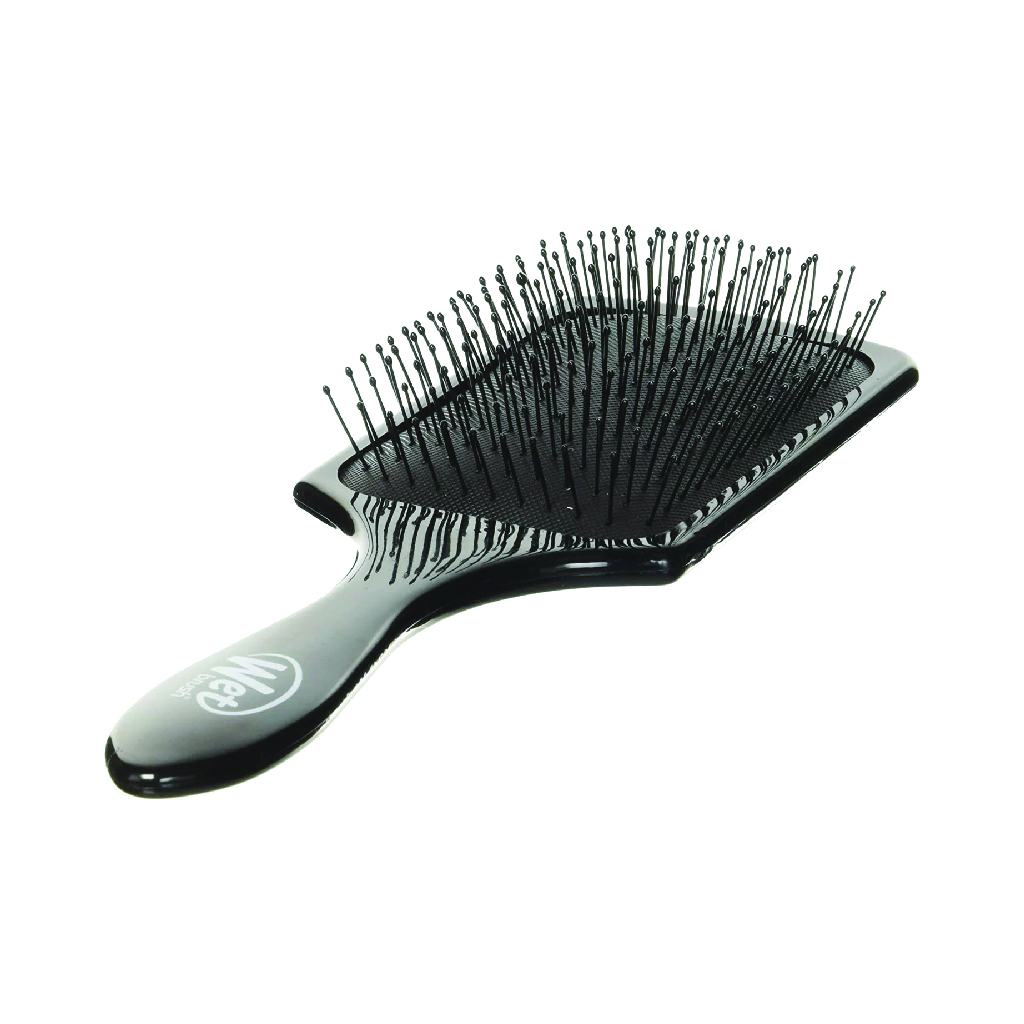 Wet Brush, Paddle Detangler Hair Brush, Wide paddle brush for smooth detangling, Black