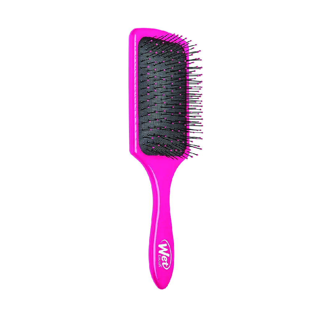 Wet Brush, Paddle Detangler Hair Brush, Wide paddle brush for smooth detangling, Pink