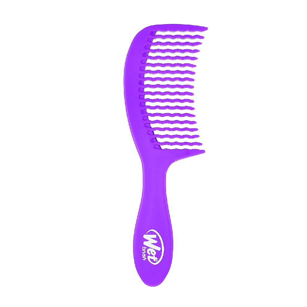 Wet Brush, Pro Detangling Comb, Professional comb for gentle hair detangling, Purple