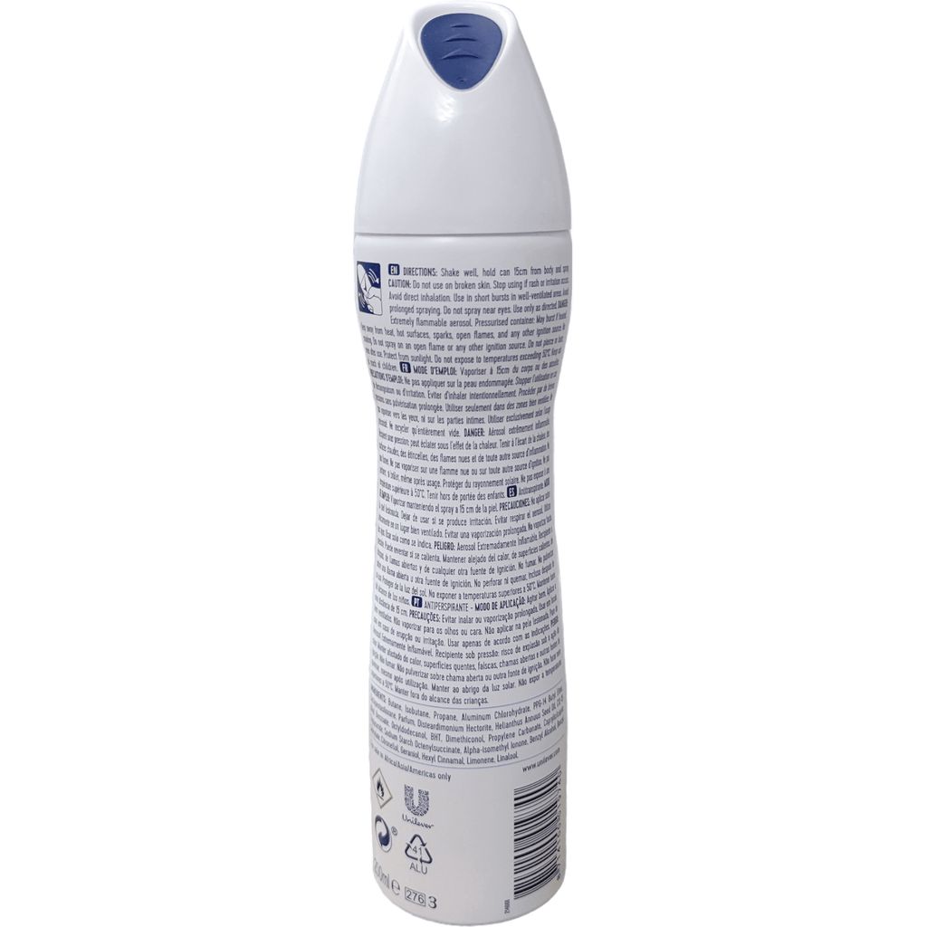 Rexona, Motion Sense Cotton Dry Anti Perspirant Spray, Long-lasting fresh scent sweat protection, 150 ml