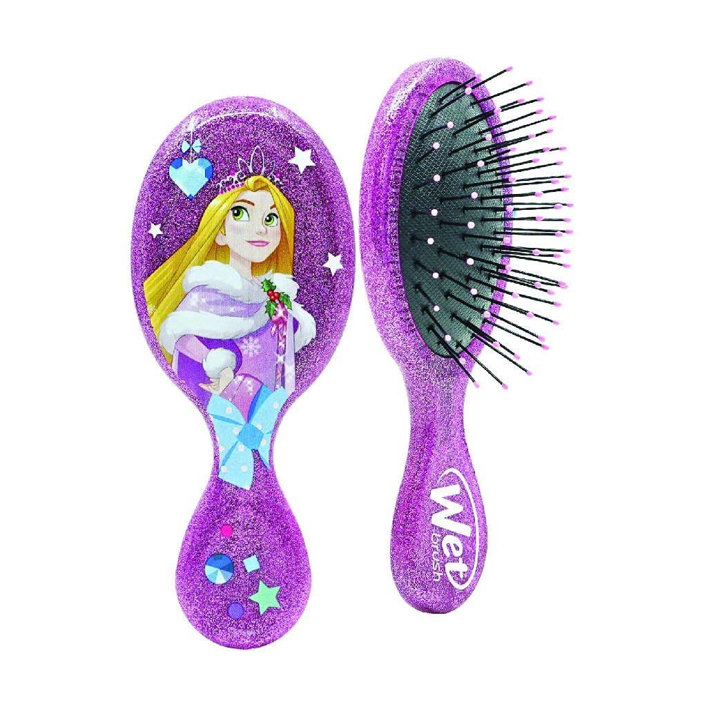 Wet Brush, Mini Detangler Ball Rapunzel, Compact detangling hairbrush for all hair types