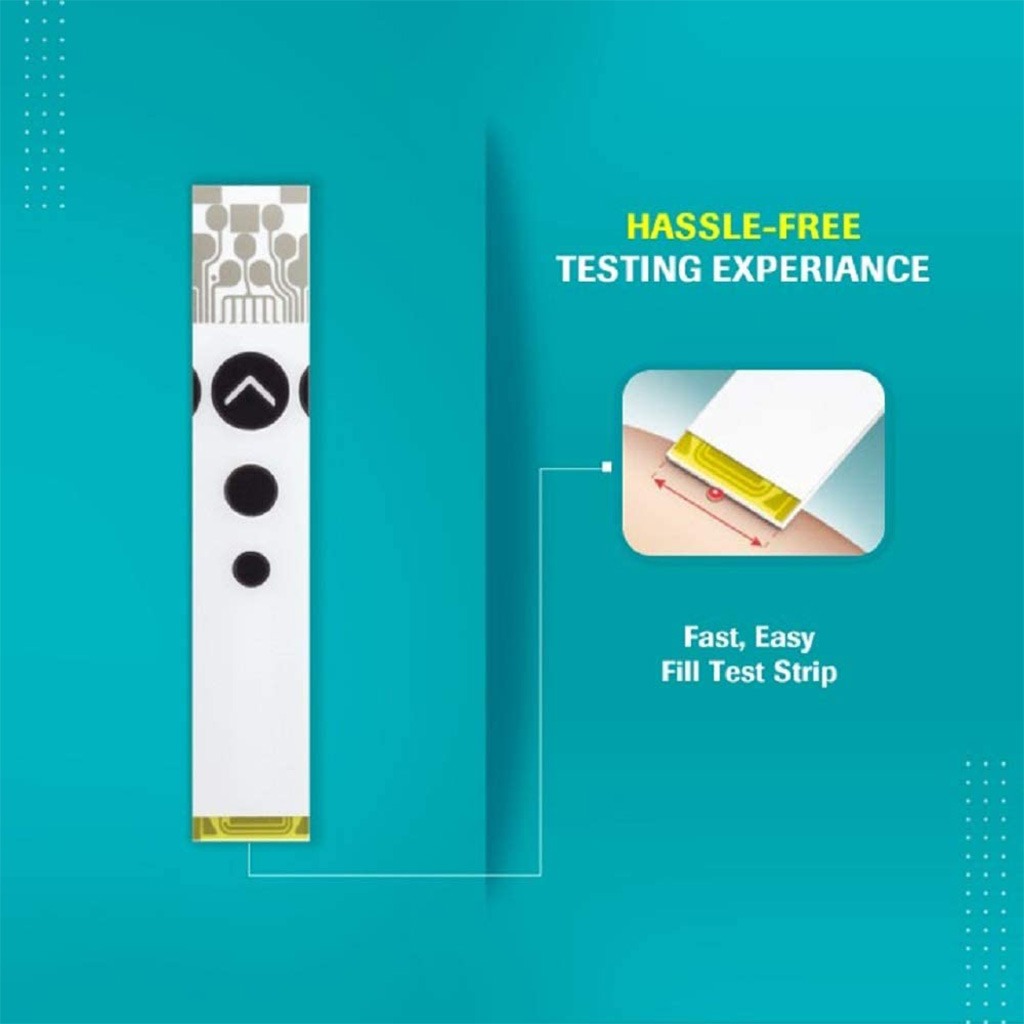 Accu-Chek, Instant Test Strips, Blood glucose test strips for diabetes monitoring